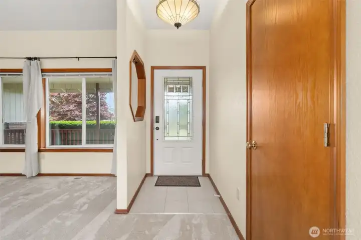 Brand new carpet throughout home.