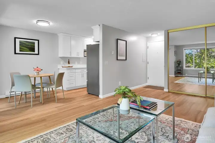 Living Room & Dining Room