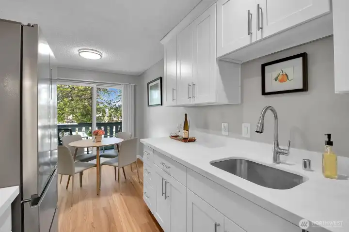Remodeled Quartz Kitchen