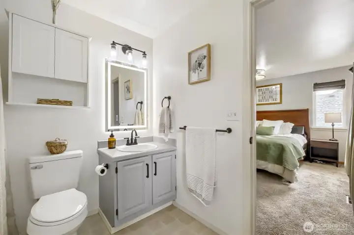 Private primary bath designed for everyday comfort.