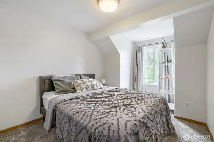 Spacious secondary bedroom ready to fit your lifestyle needs.