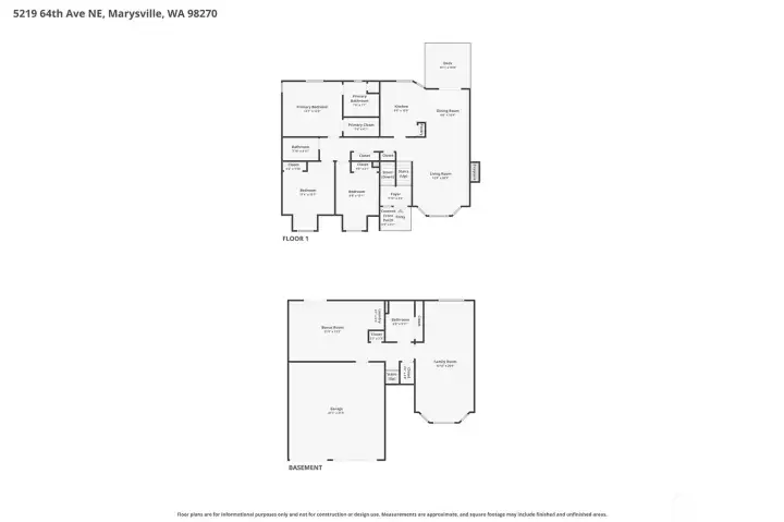 Floor plans.
