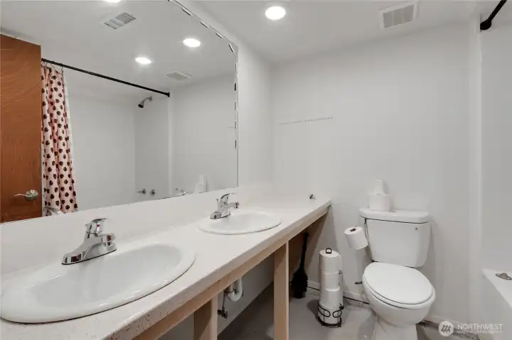 Lower level Bathroom Lower level Bathroom