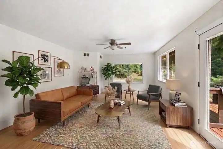 living room virtually staged living room virtually staged
