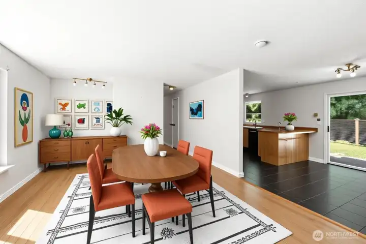 fdining room virtually staged fdining room virtually staged