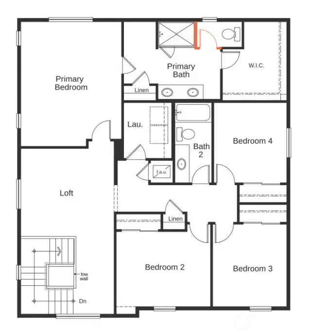 Floor Plan Level 2
