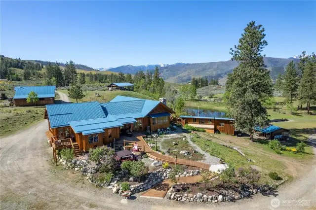 Luxurious home in an incredible setting.