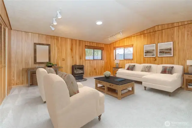 Virtually staged to help visualize the space.