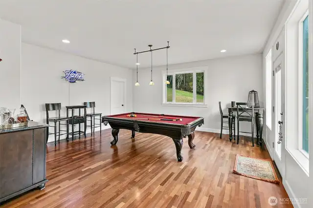 Family room photo when house was occupied