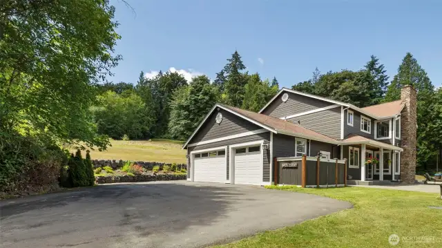 3 car garage