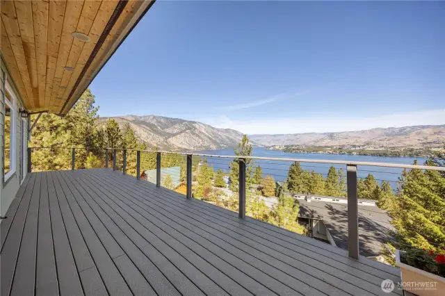 Wrap around deck