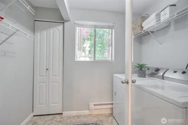 Large bright Laundry Room