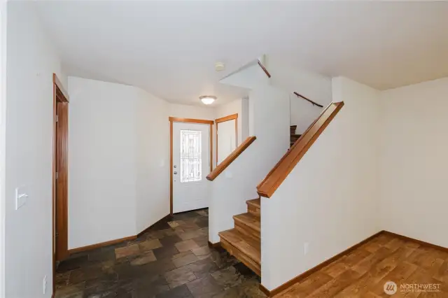 slate entry way