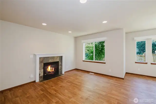 gas fireplace