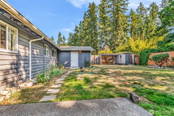 Spacious Fully Fenced Back Yard
