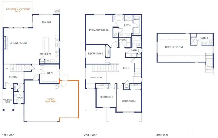 Photos are of a different home, same floorplan. Colors, features and specs will vary.