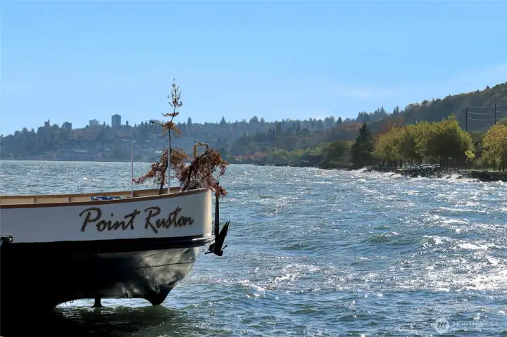 Point Ruston Waterfront living at Point Ruston—Puget Sound, just moments from home.