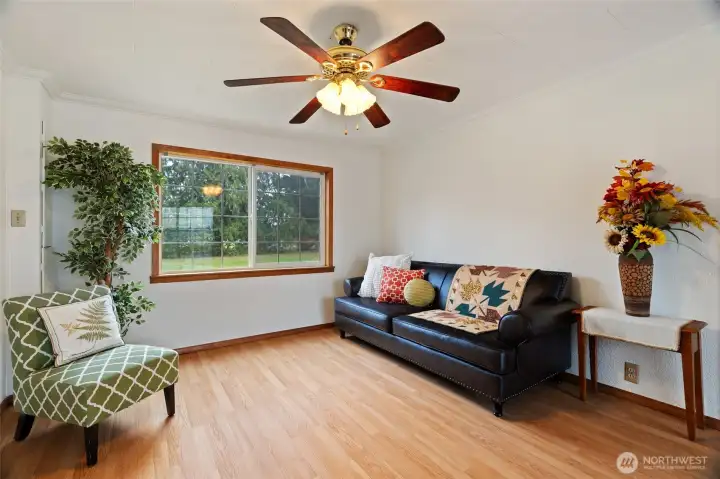 Plenty of natural light ...