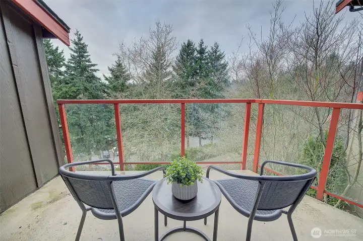 Imagine starting your day here with morning coffee...and ending the day with a beautiful sunset...and your favorite beverage in hand!