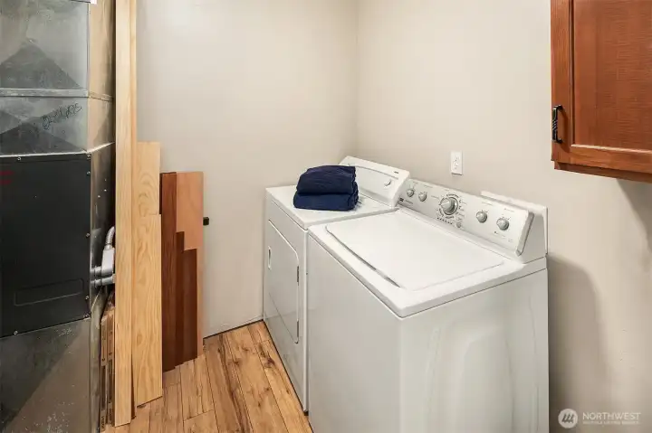 Laundry room on main floor, washer and dryer included!