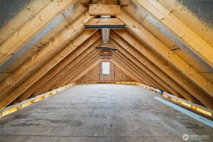 Additional Storage Upstairs in The Shed