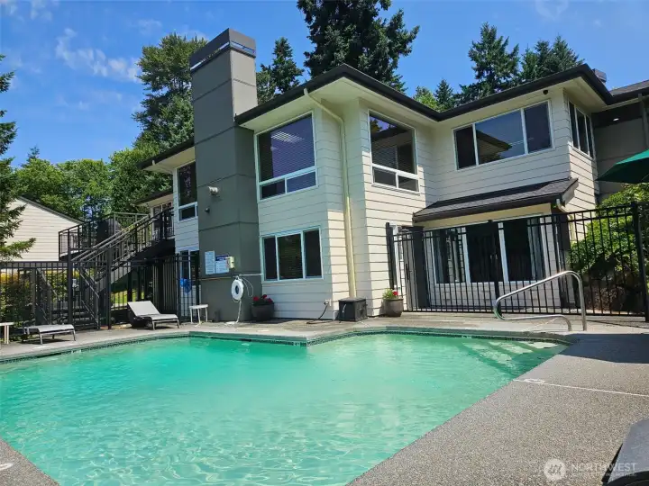 Outdoor Pool and Clubhouse