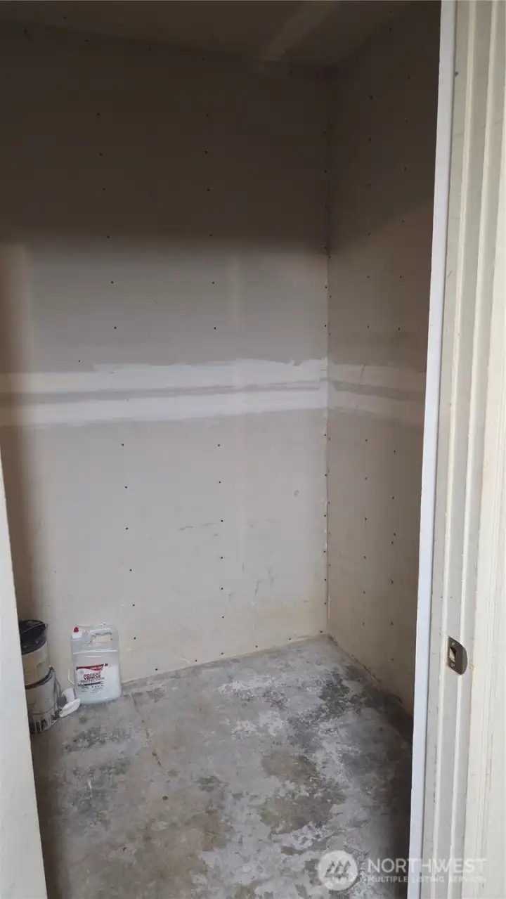 Large Storage Closet in Garage.