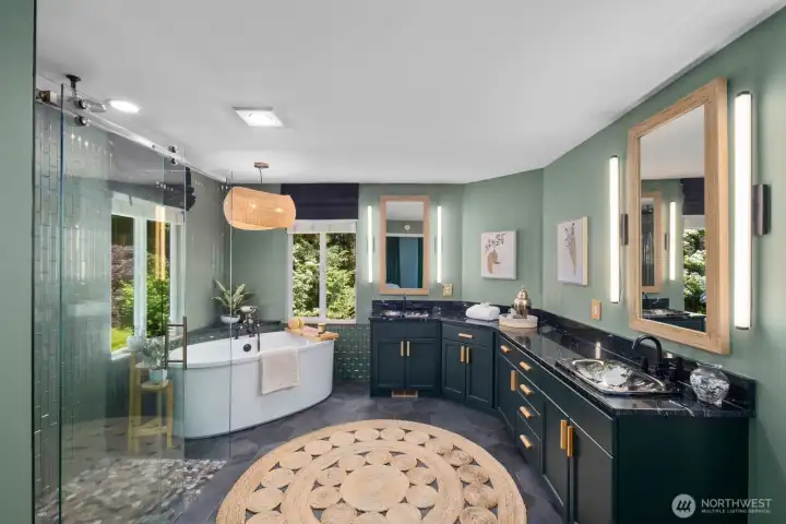 Updated Primary Bath