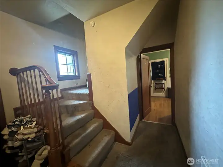 Staircase at entry