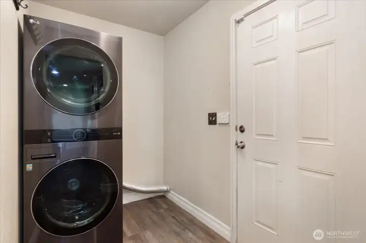 Laundry room.