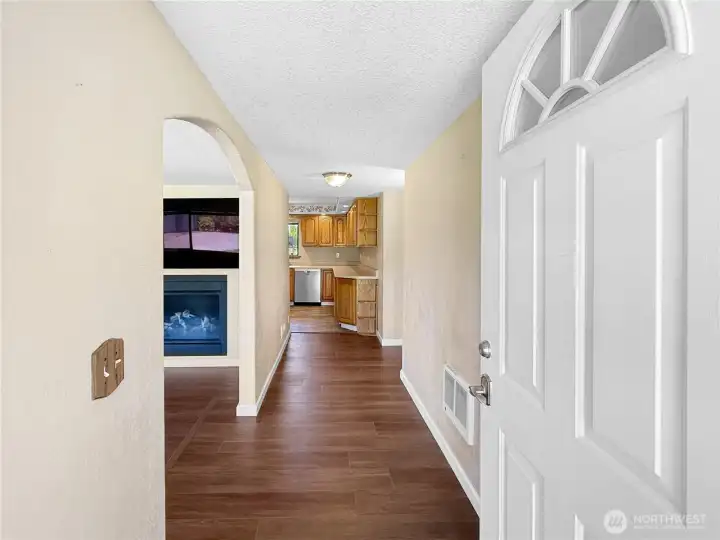Single-level rambler design for easy living and accessibility
