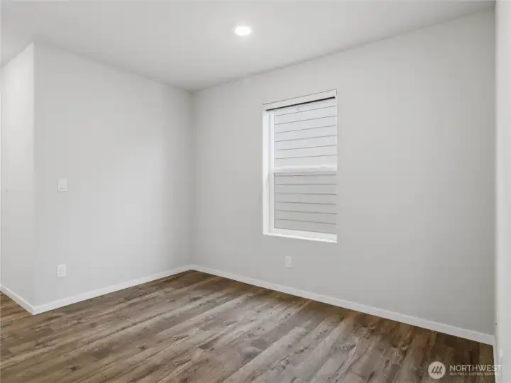 Loft area without virtual staging. Loft area without virtual staging.
