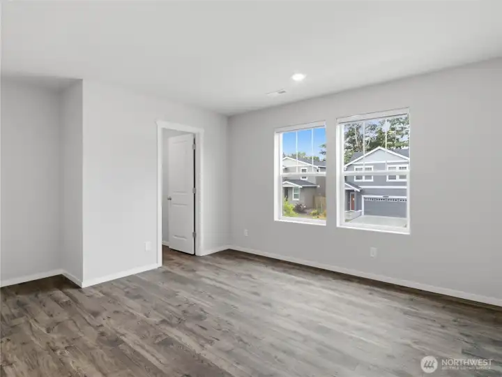 Primary Suite without virtual staging. Primary Suite without virtual staging.
