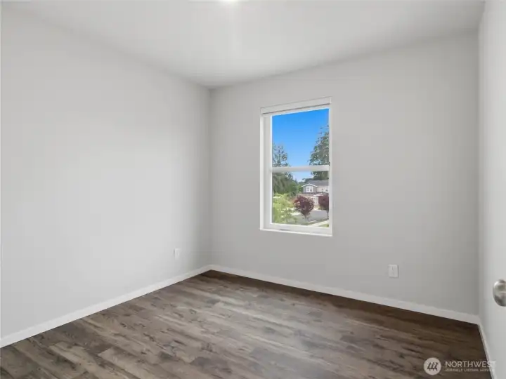 Bedroom #2 without virtual staging. Bedroom #2 without virtual staging.