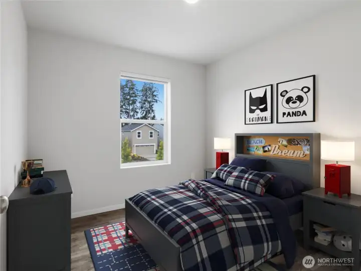 Bedroom #3, ***Virtually Staged*** Bedroom #3, ***Virtually Staged***