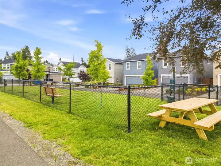 One of the neighborhood parks. One of the neighborhood parks.