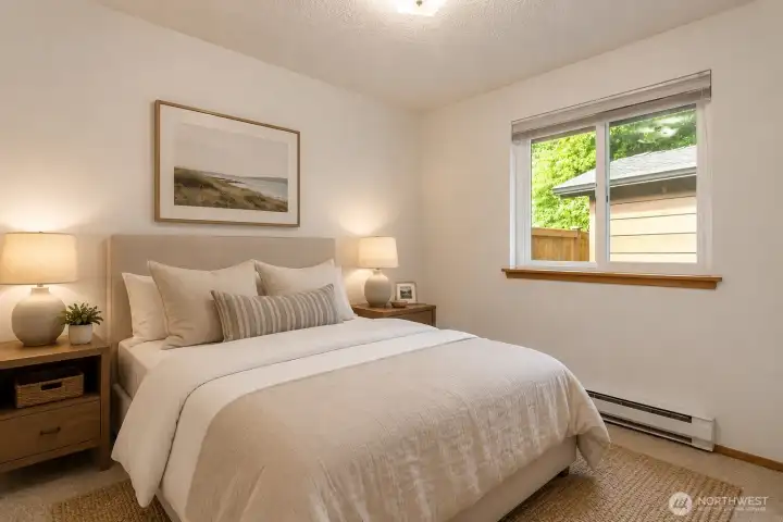 staged bedroom