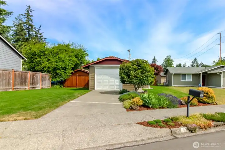 large front and backyard
