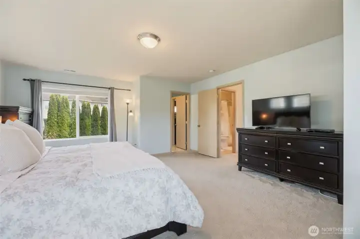 End each day in comfort. This spacious bedroom provides the perfect place to rest and recharge. End each day in comfort. This spacious bedroom provides the perfect place to rest and recharge.