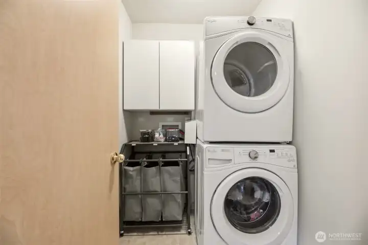 Make the most of your space. Convenient laundry access helps keep daily routines running smoothly. Make the most of your space. Convenient laundry access helps keep daily routines running smoothly.