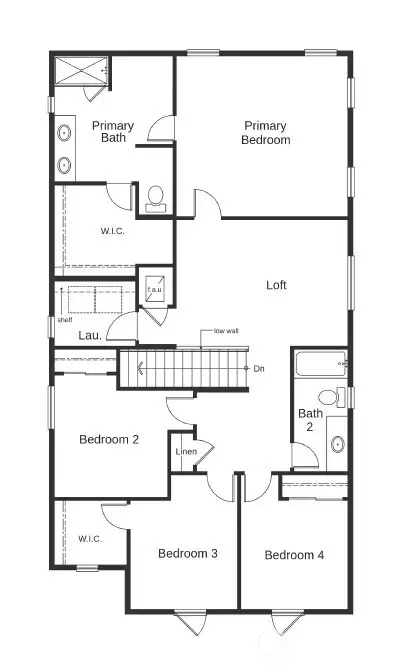 Floor plan Level 2