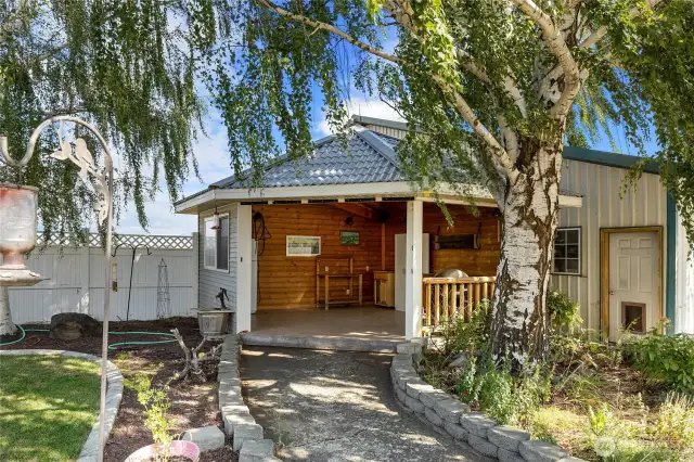 The gazebo!