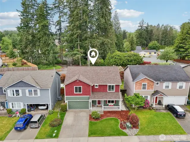 Front from drone
