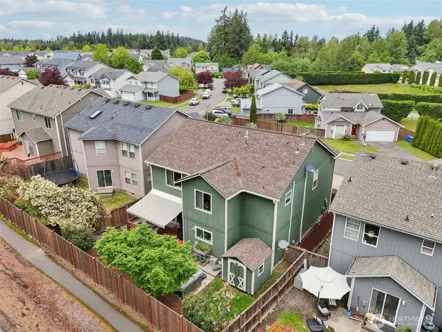 Rear from drone