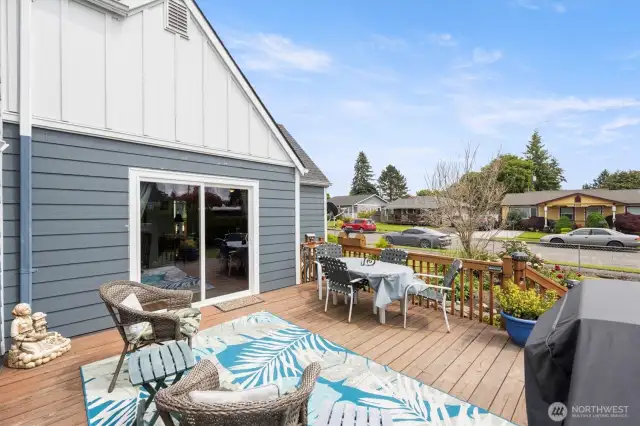 Deck Access From Dining Room