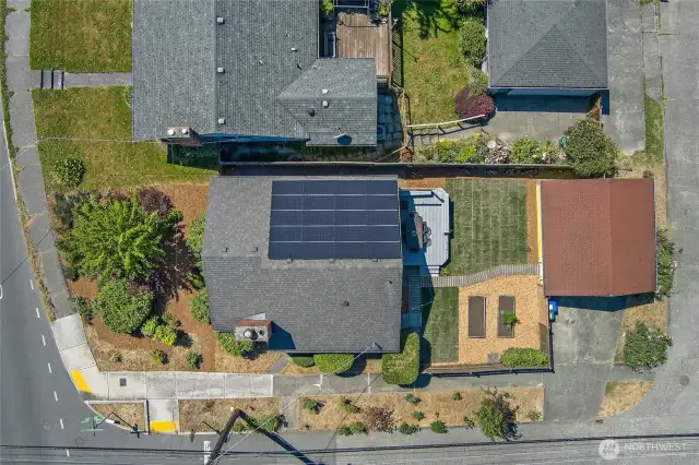 Newly Installed Solar Panels