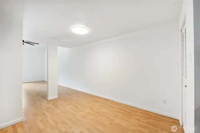 Eating space off kitchen
