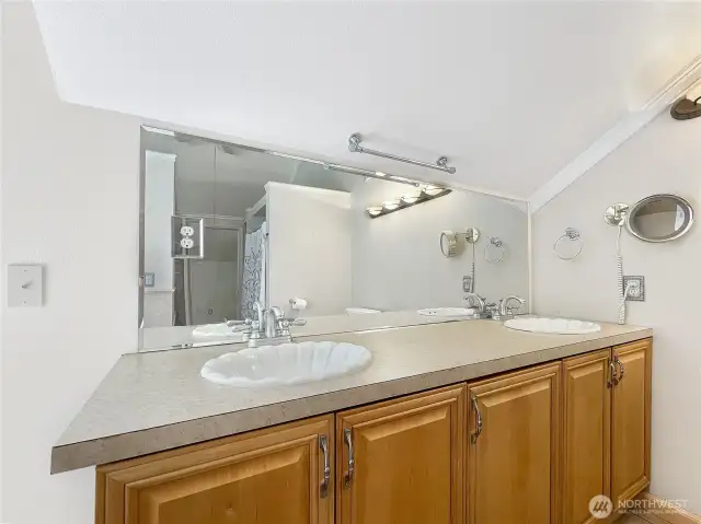 Primary bath double Shell sinks
