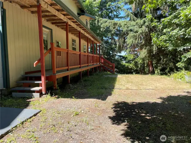 Back of Deck