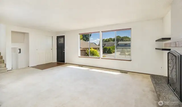 Living room on main level